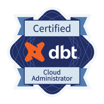 dbt Cloud Administrator Certified